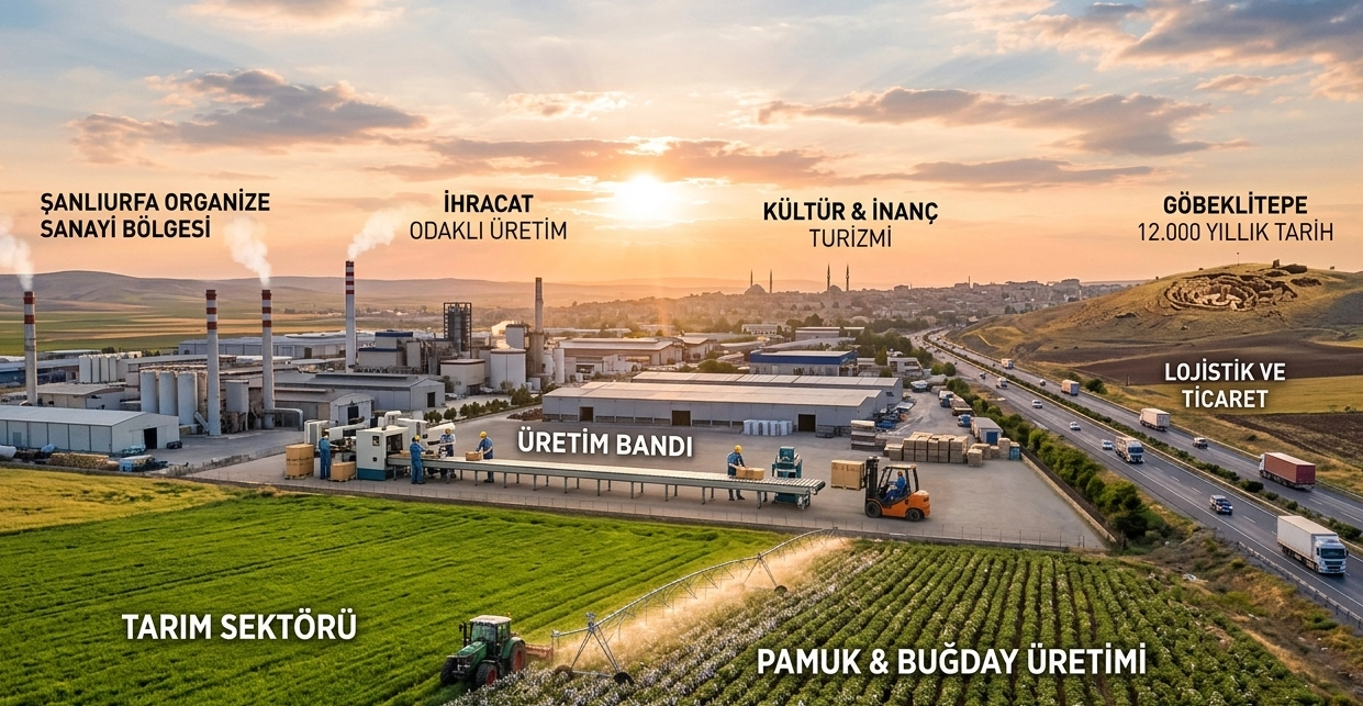 Şanlıurfa'nın  Ekonomik Faaliyetleri