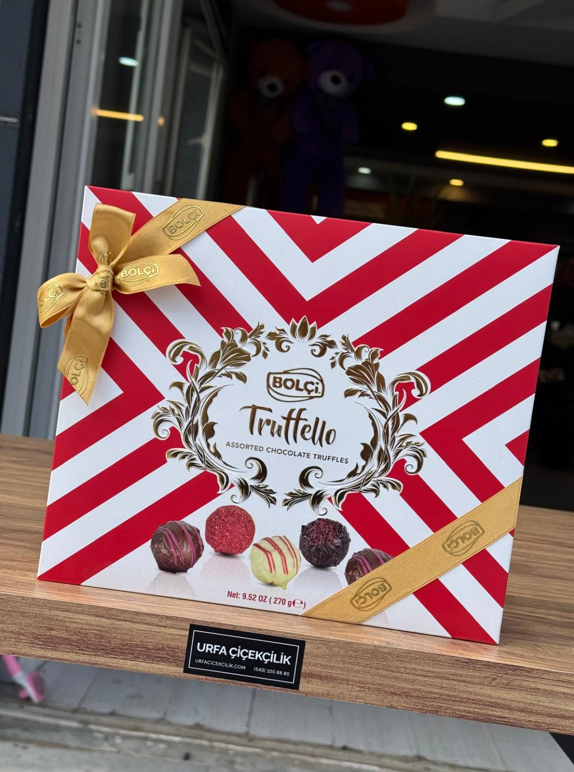 Bolçi Kırmızı Trufello Çikolata 270G [Ch156]
